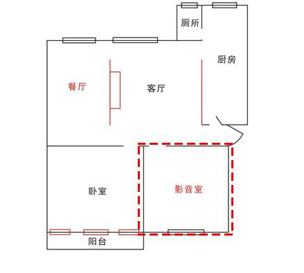 小戶型影音室裝修設(shè)計(jì)效果圖
